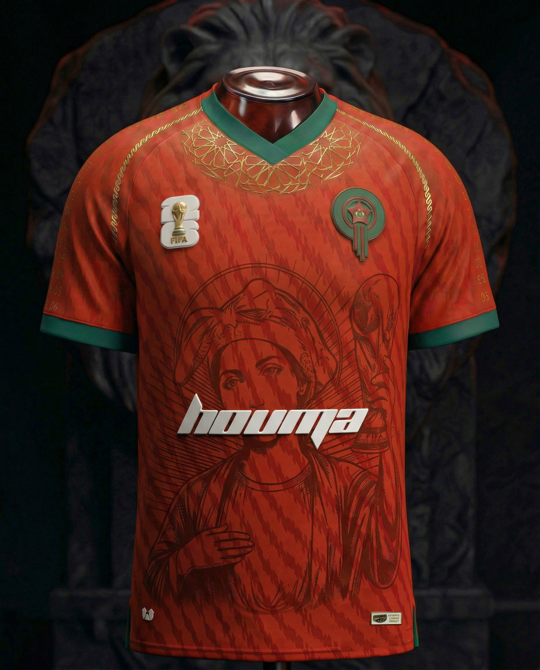 Atlas Lions Red Jersey