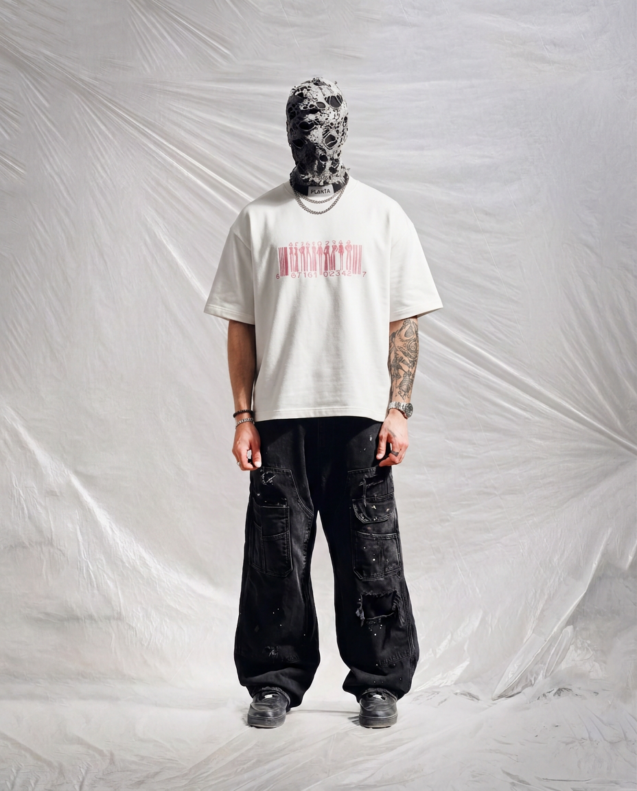 Chaos Tee White