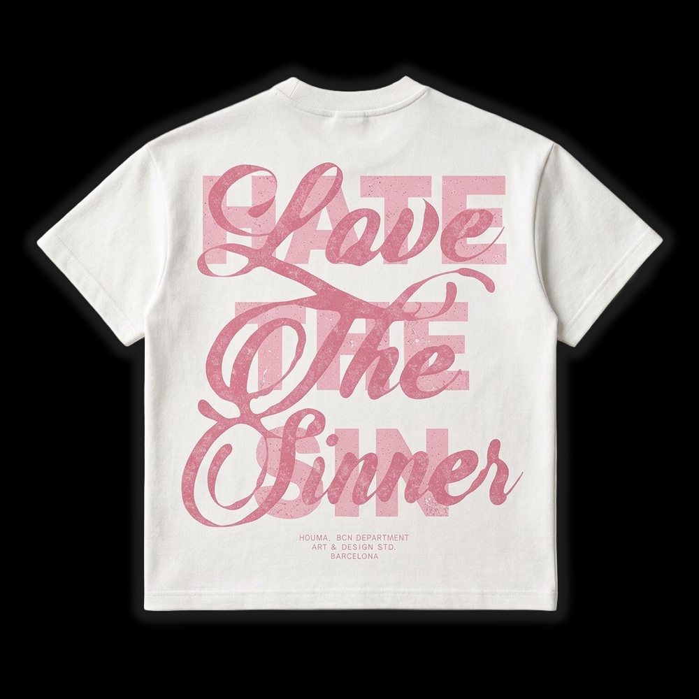 Sinner Tee White